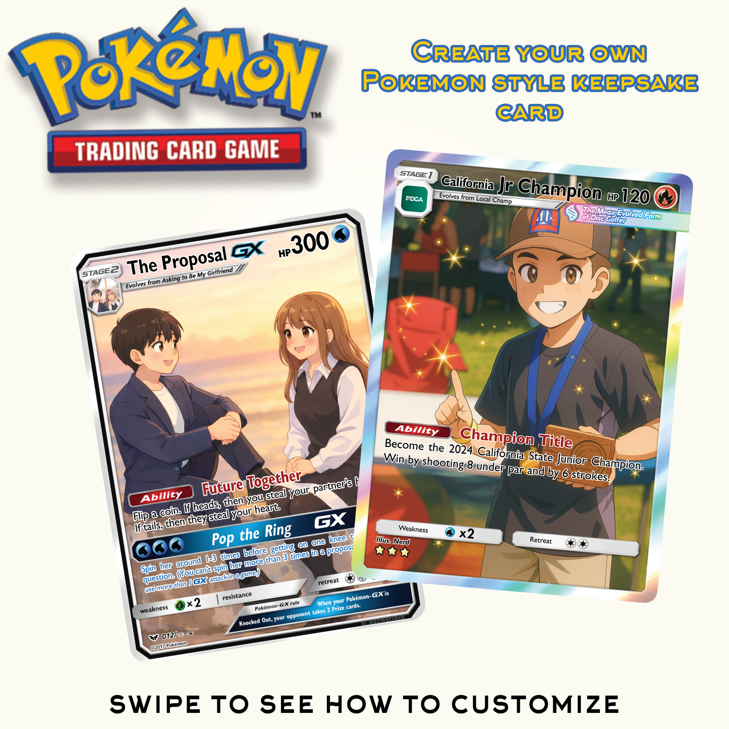 Pokémon Style Custom Card