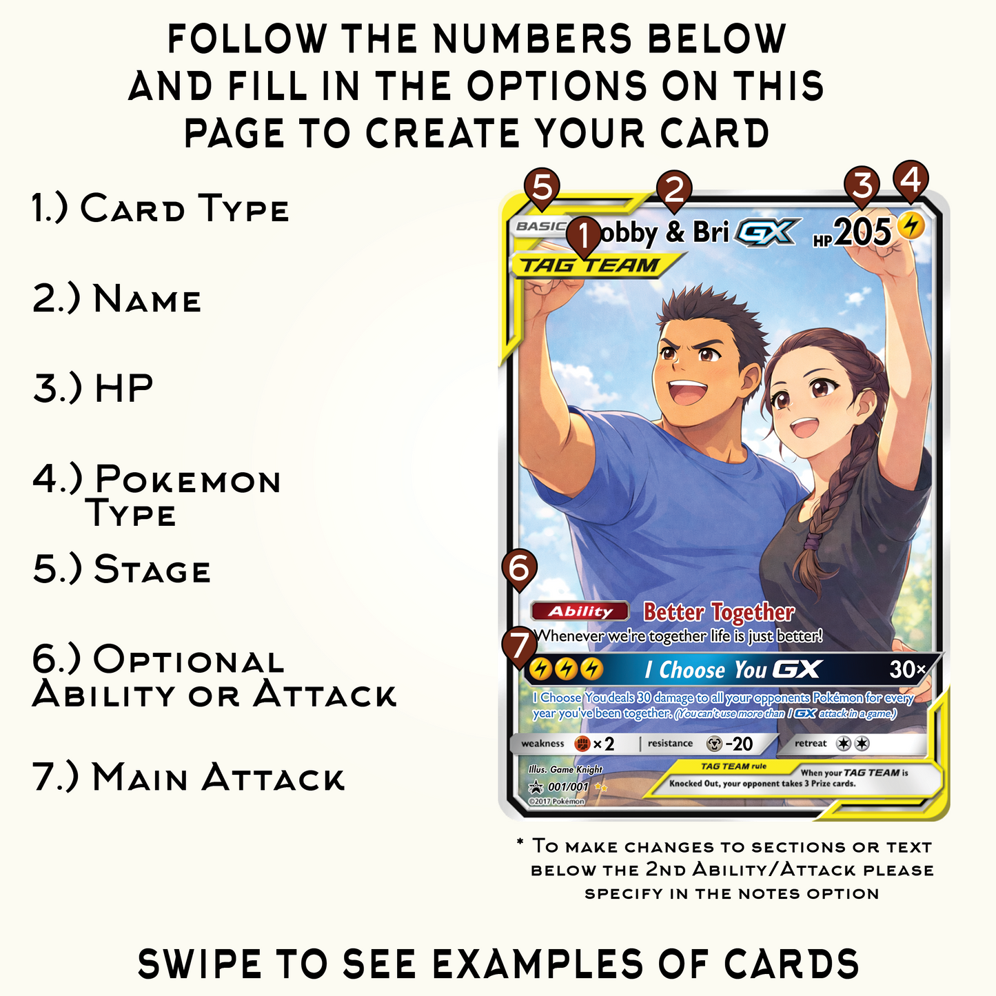 Pokémon Style Custom Card